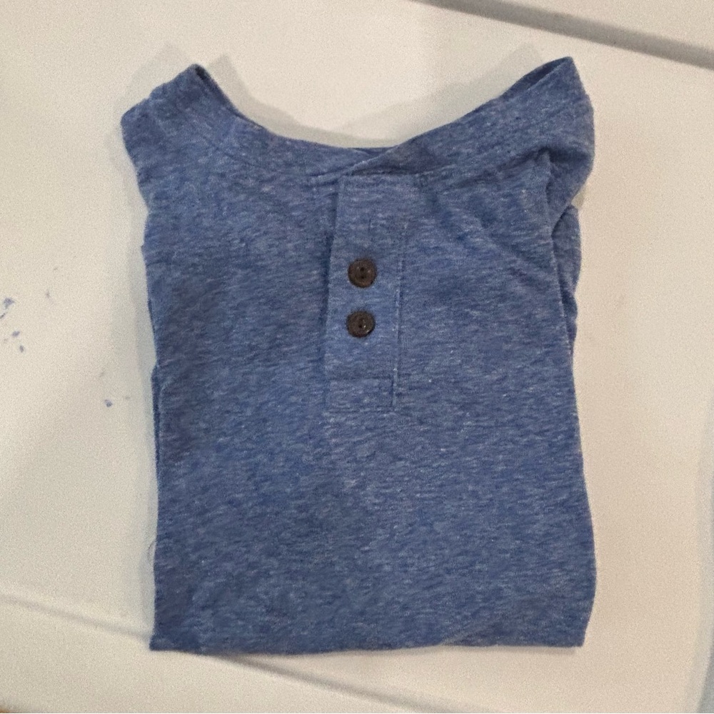 Old Navy Blue Short Sleeve Tee Classic Crew